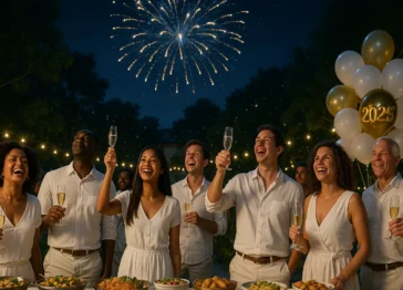 Buffet para Festa de Ano Novo​