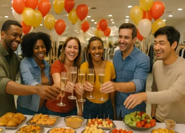 Buffet para Inauguração de Loja​