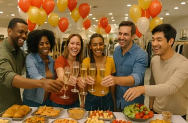 Buffet para Inauguração de Loja​