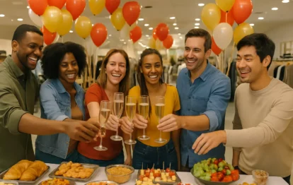 Buffet para Inauguração de Loja​