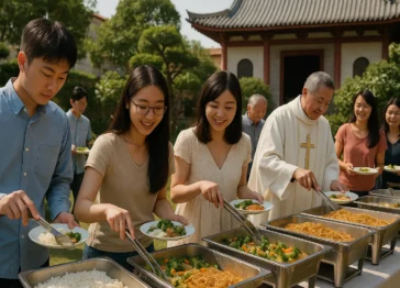 Buffet para Missa Oriental