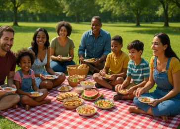 Buffet para Piquenique​ ao Ar Livre