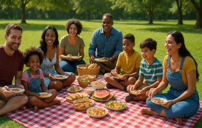Buffet para Piquenique​ ao Ar Livre